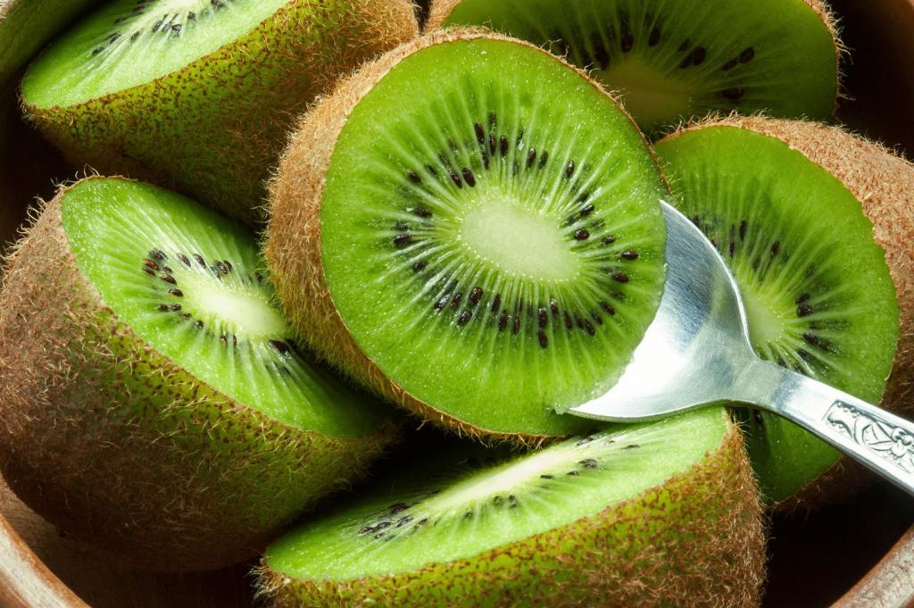 Ăn kiwi như thế nào là đúng cách
